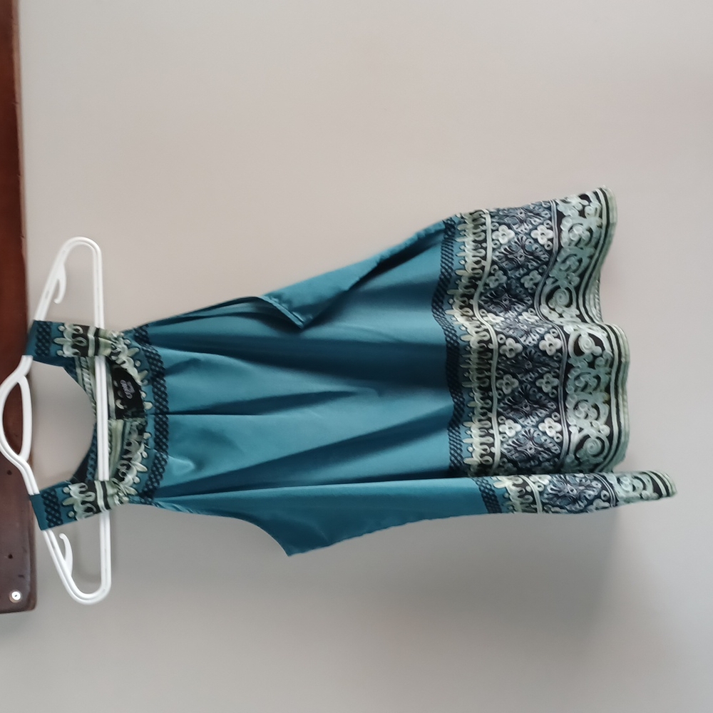 Dark teal top